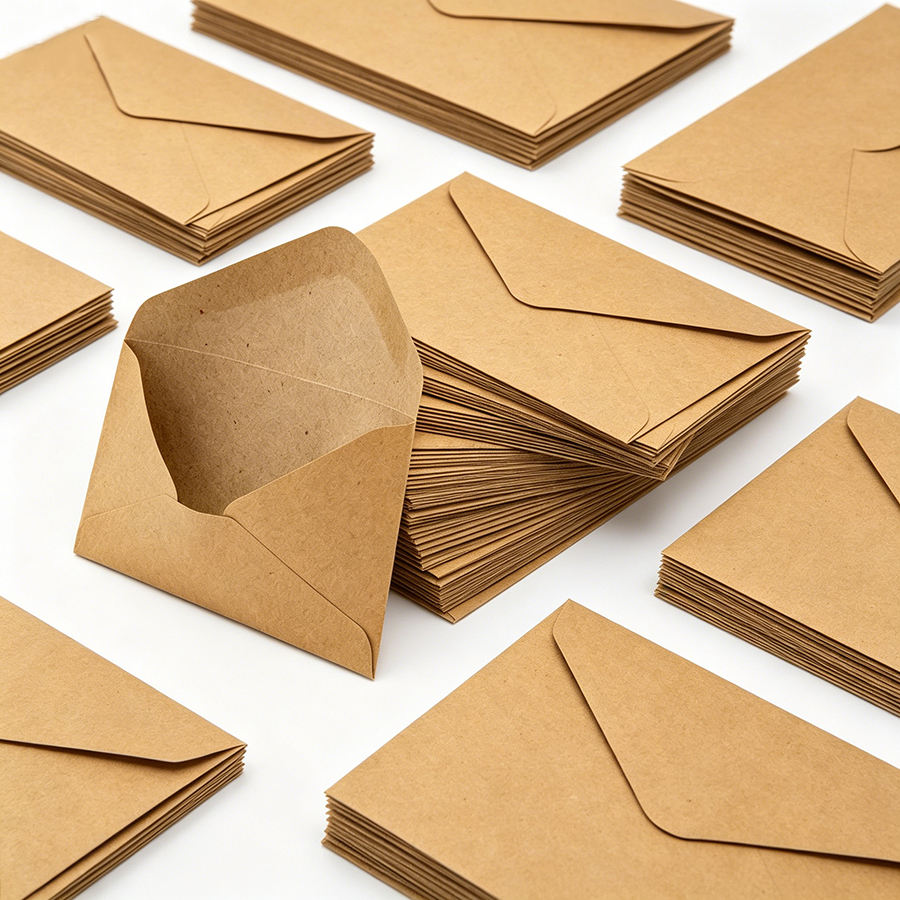 Letter Envelope Kraft - 20/50pcs 10x7cm Kraft Paper Envelopes, Plain