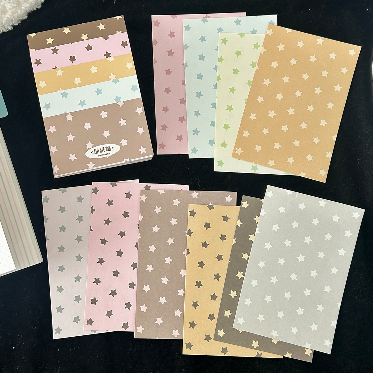 Graph Paper Pad - A7 Polka Dot Memo Pad Tearable