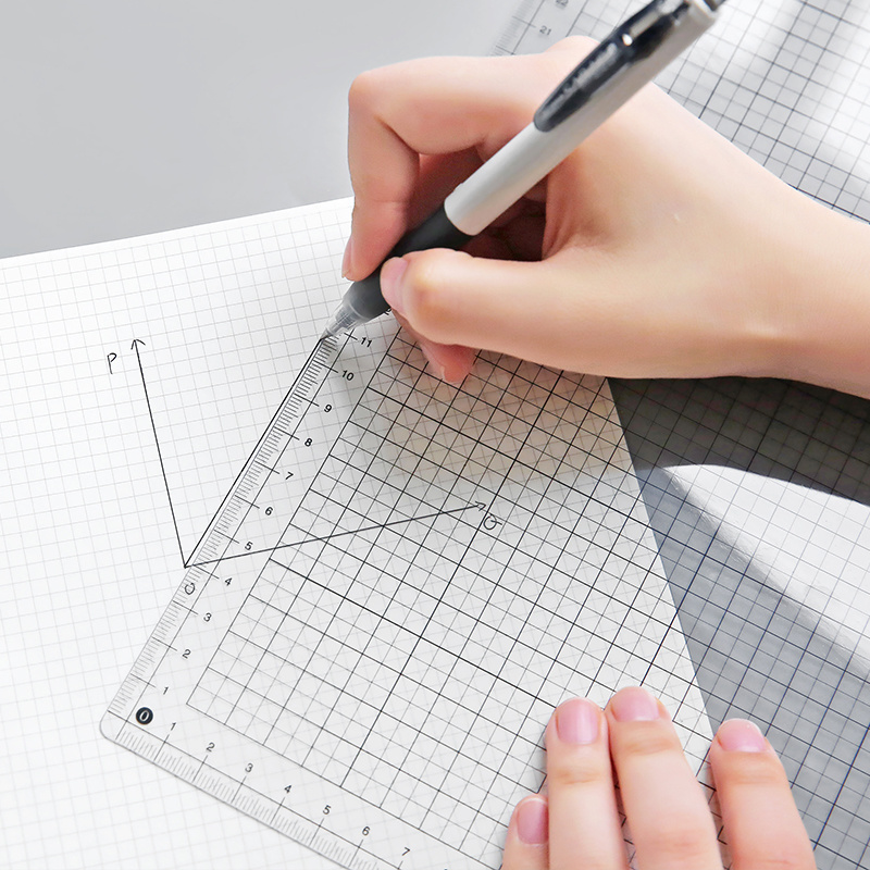 Transparent Ruler Board A4 B5  - Ruler Set Transparent ulasan dan harga