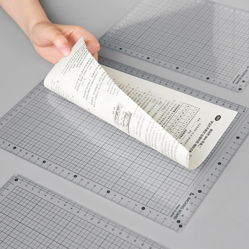 Transparent Ruler Board A4 B5  - Ruler Set Transparent ulasan dan harga