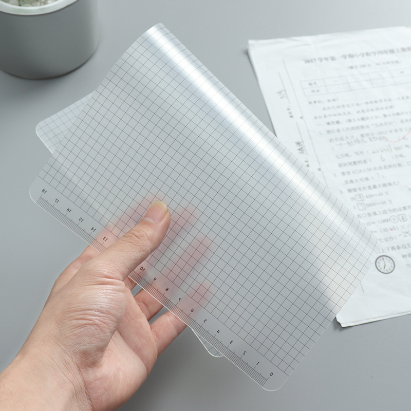 Transparent Ruler Board A4 B5  - Ruler Set Transparent ulasan dan harga