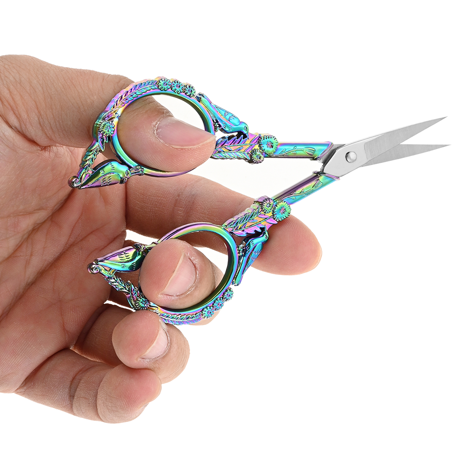 Retro Embroidery Scissors with - Scissors Stainless Craft ulasan dan harga