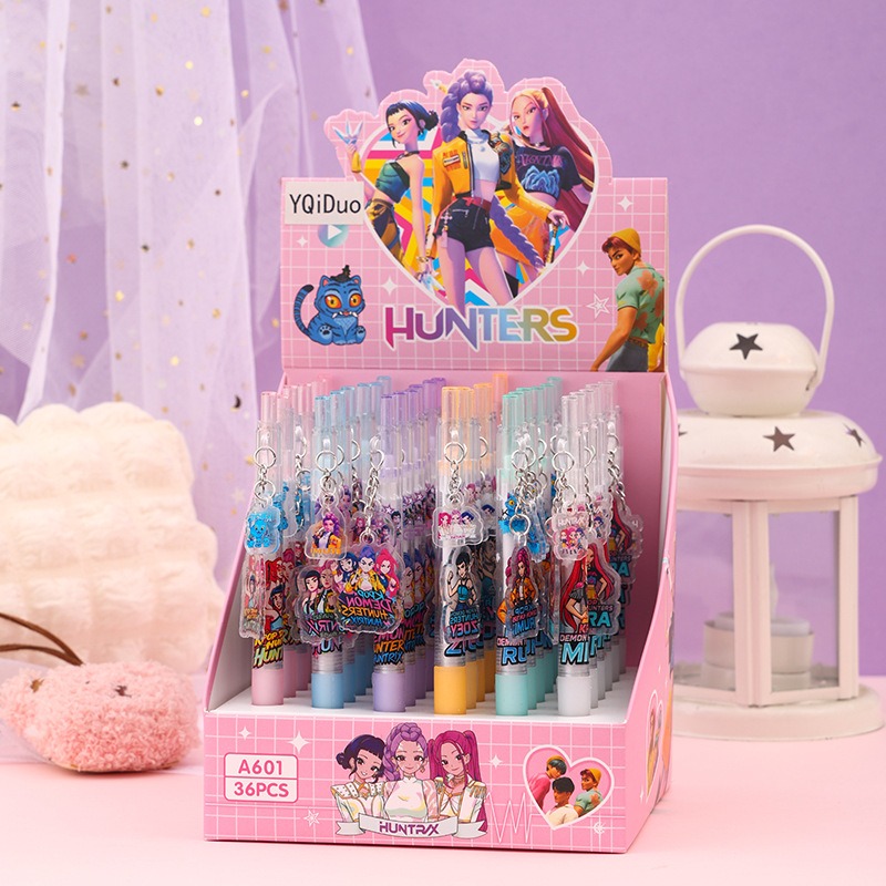 0.5mm Black Ink Press Gel Pen  - Gel Ink Pen Set ulasan dan harga