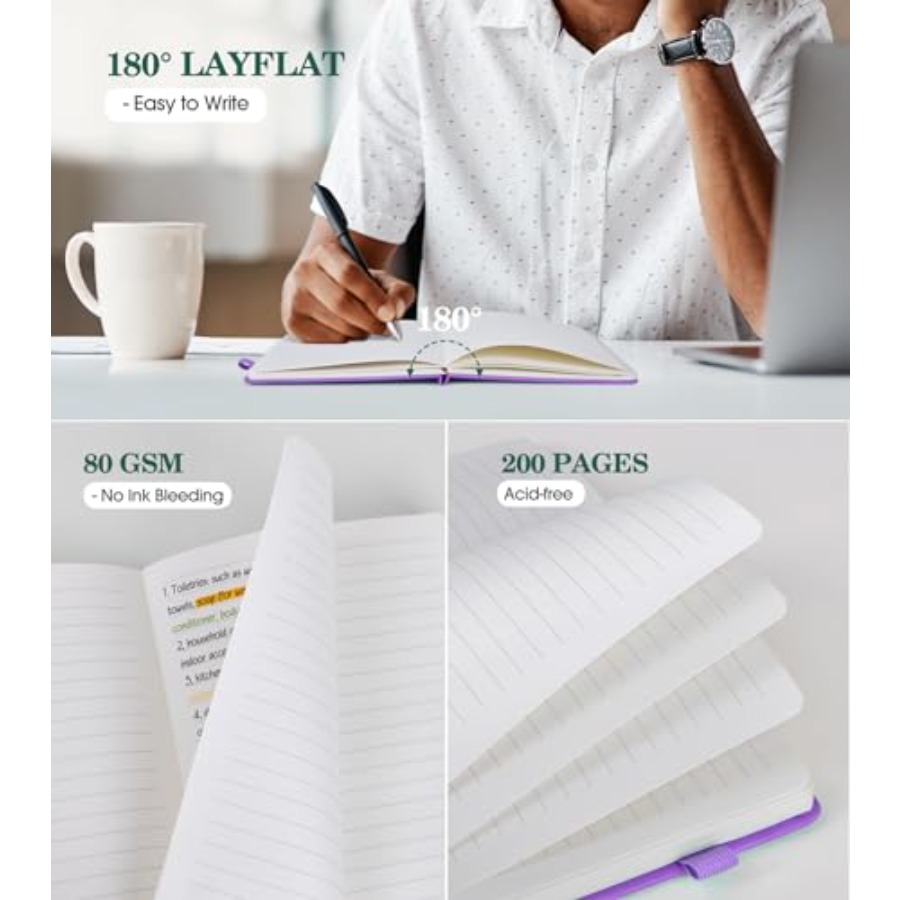 Lined Journal Notebook for Wom - Journal Leather Hardcover ulasan dan harga