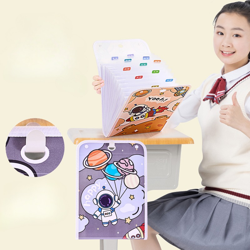 Cartoon Vertical File Bag A4 H - File Folder Hanging ulasan dan harga