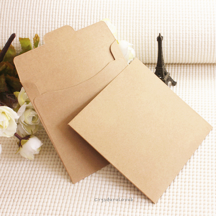 50/100Pcs Brown Vintage Kraft  - Letter Envelope Kraft ulasan dan harga