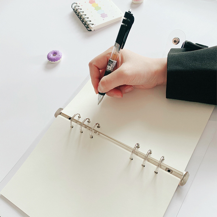 A5 A6 A7 Loose Leaf Notebook R - Notebook Dotted A5 ulasan dan harga