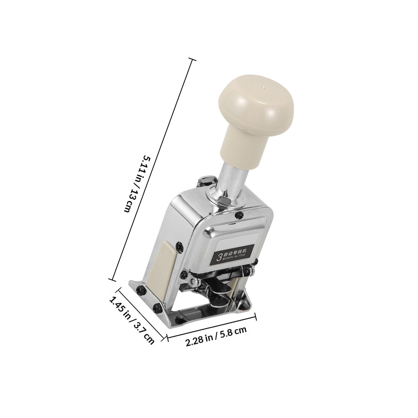 Automatic Number Stamp Portabl - Self Inking Stamp ulasan dan harga