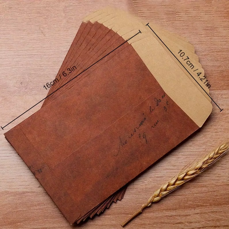 10pcs Vintage Kraft Paper Enve - Letter Envelope Kraft ulasan dan harga