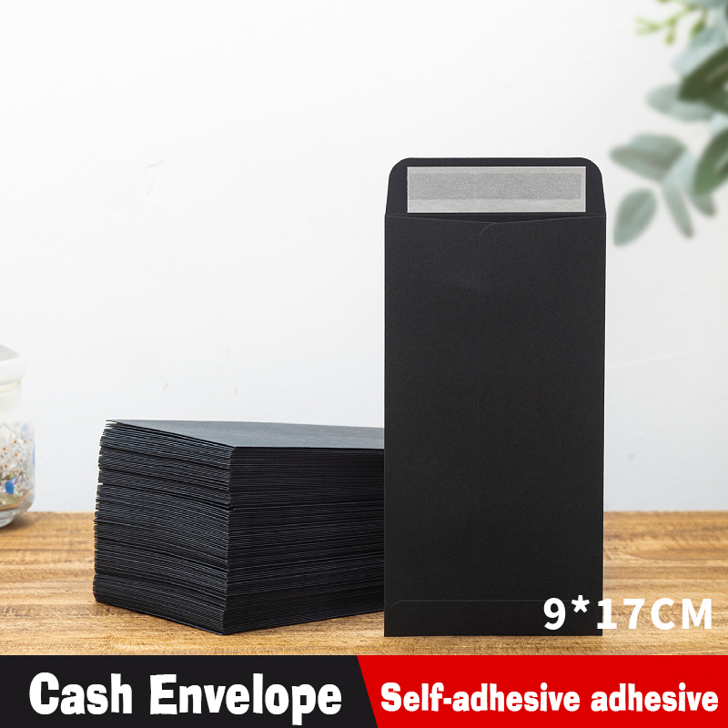 50pcs Envelopes Kraft Black fo - Letter Envelope Kraft ulasan dan harga