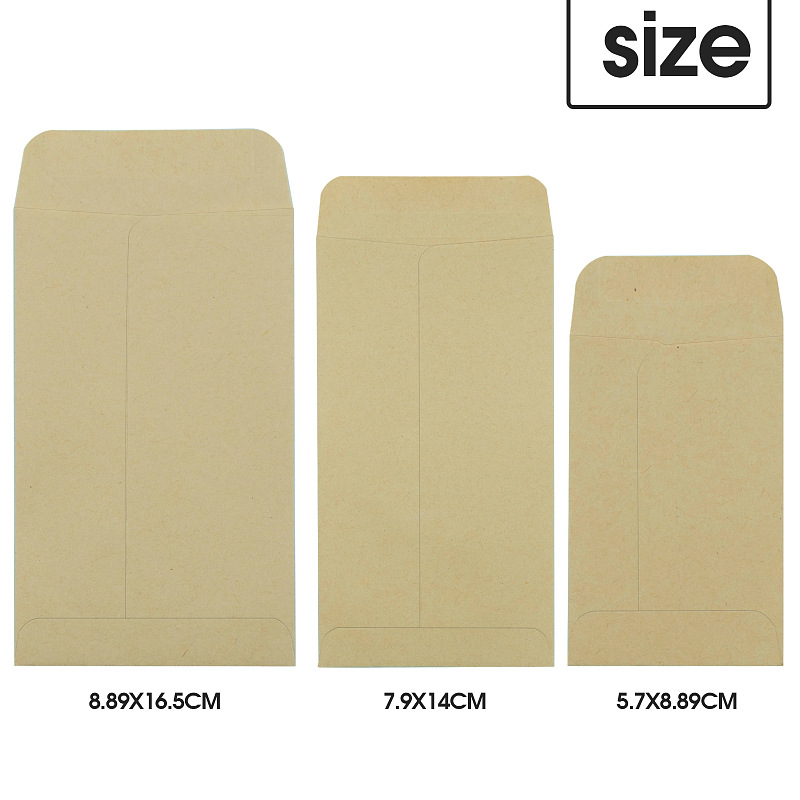 50pcs Envelopes Kraft Black fo - Letter Envelope Kraft ulasan dan harga