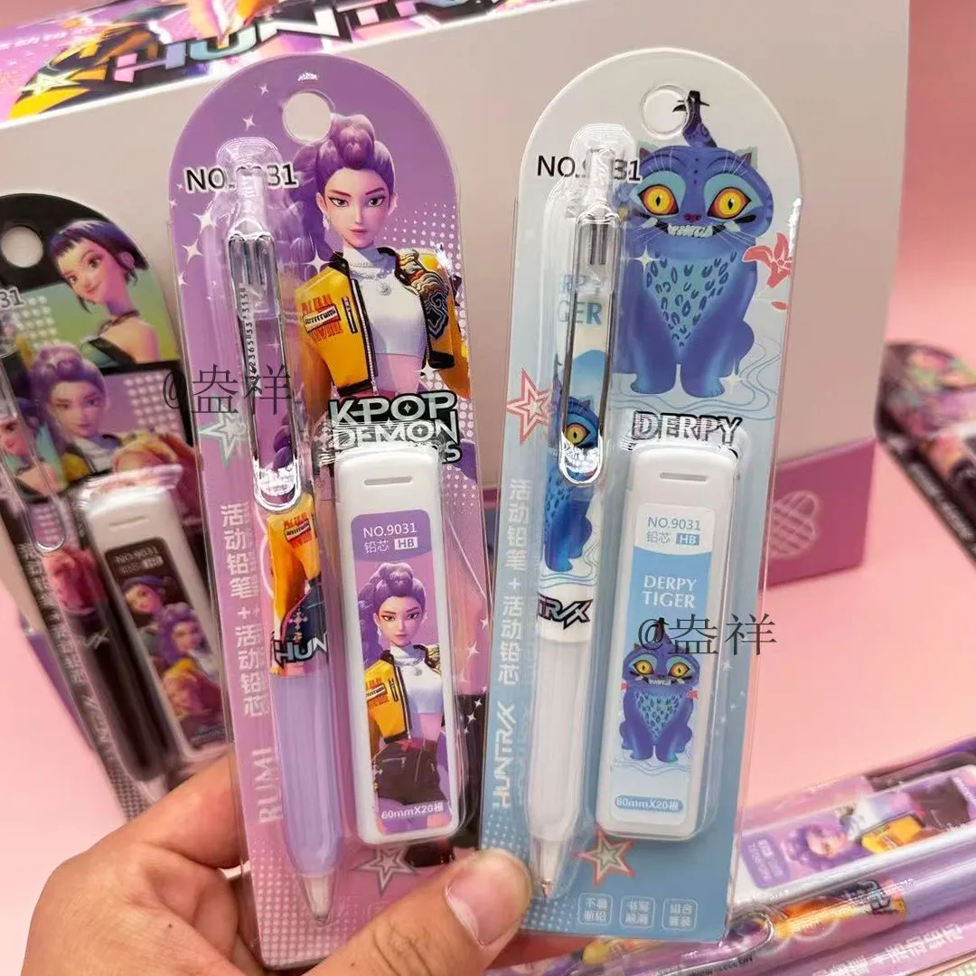 6/24pcs Anime Kpop Mechanical  - Mechanical Pencil Lead ulasan dan harga