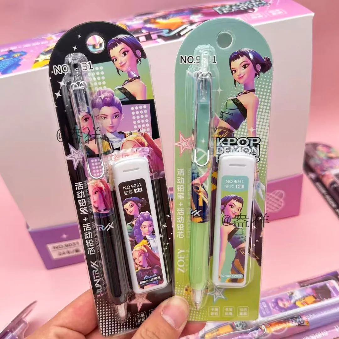 6/24pcs Anime Kpop Mechanical  - Mechanical Pencil Lead ulasan dan harga