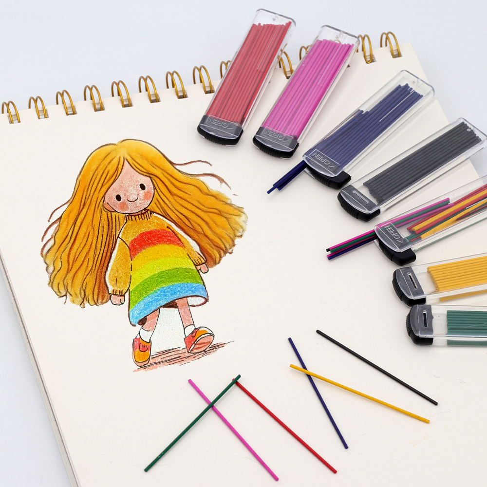 30Pcs/1Box 1.3MM Automatic Pen - Mechanical Pencil Lead ulasan dan harga
