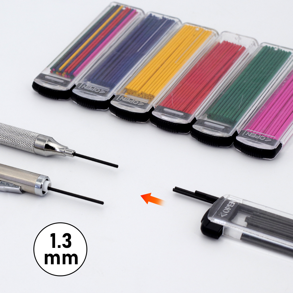30Pcs/1Box 1.3MM Automatic Pen - Mechanical Pencil Lead ulasan dan harga