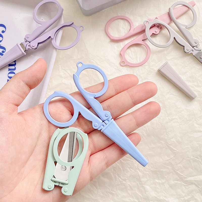 Kawaii Morandi Color Folding S - Stationery And Office Supply Chain ulasan dan harga