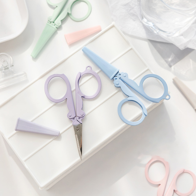 Kawaii Morandi Color Folding S - Stationery And Office Supply Chain ulasan dan harga