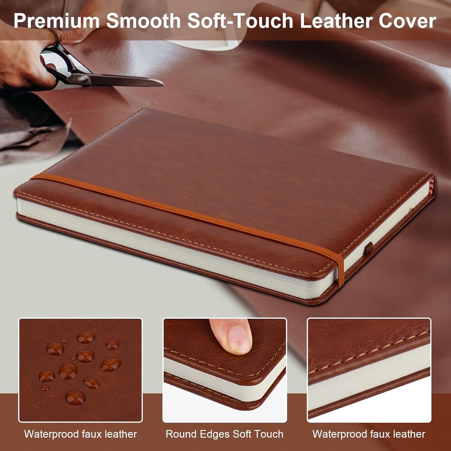 6 Pack Lined Journal Notebooks - Journal Leather Hardcover ulasan dan harga