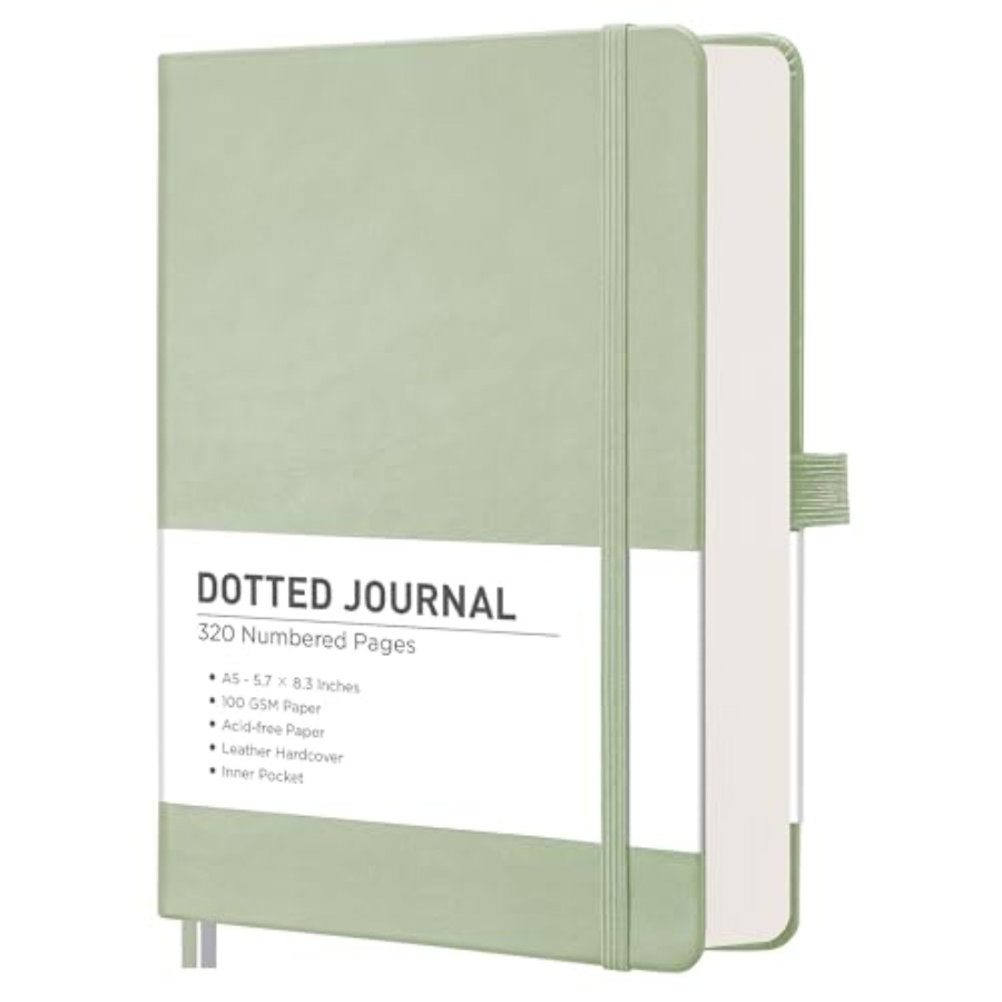 Dotted Journal Notebook, 320 N - Notebook Dotted A5 ulasan dan harga