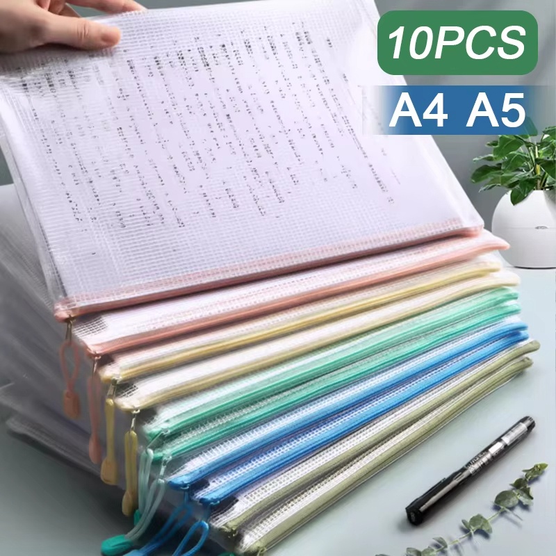 5-30pcs Multipurpose Mesh Zipp - Office Stationery And Supply ulasan dan harga
