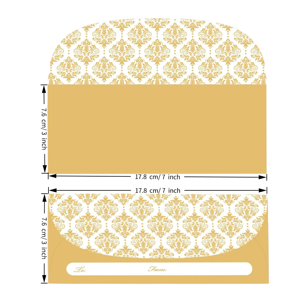 25/50 Pcs Cash Gift Envelopes  - Letter Envelope Kraft ulasan dan harga