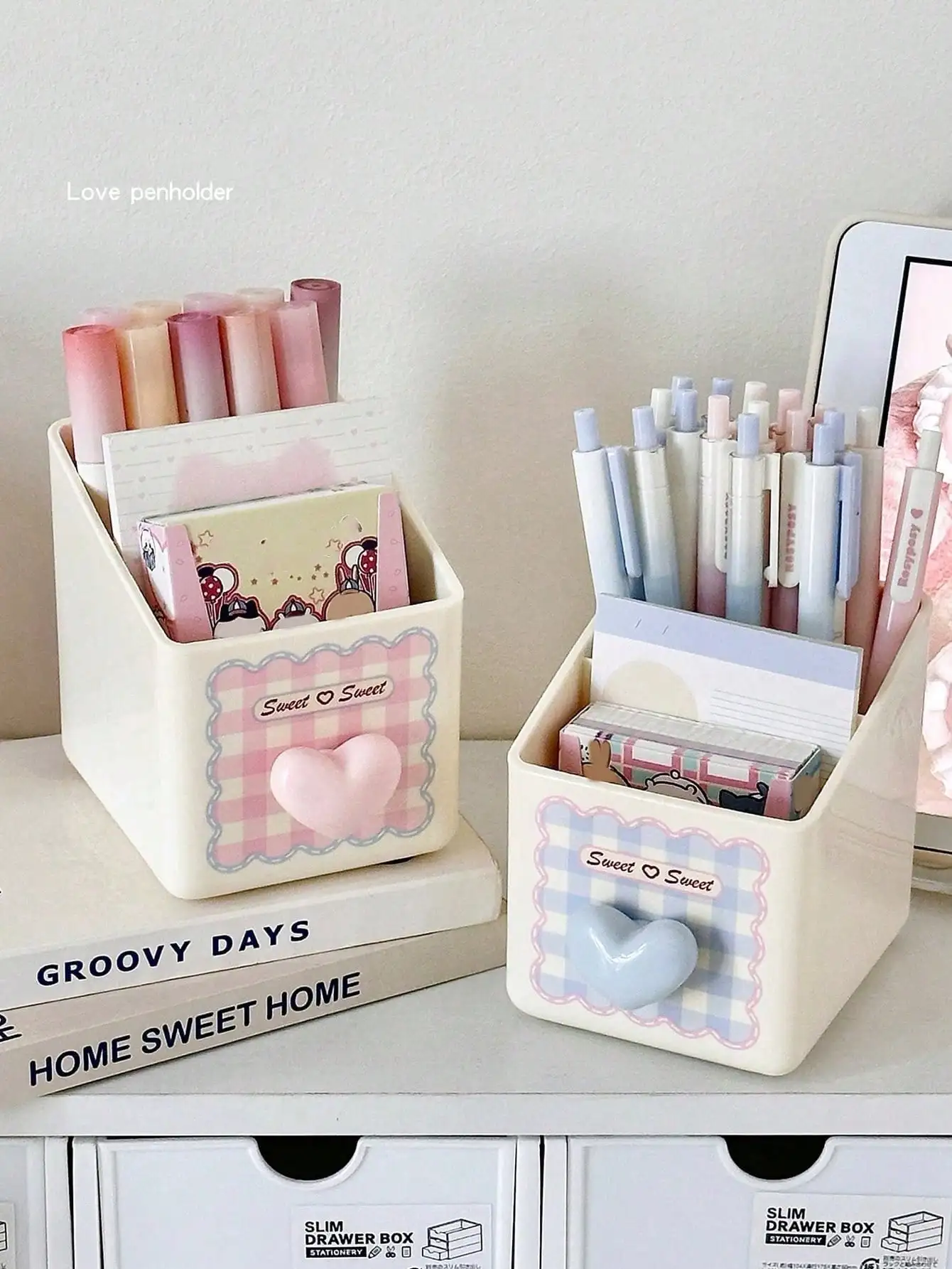 1pc Desktop Stationery Storage - Stationery Office And School Supply Stores ulasan dan harga
