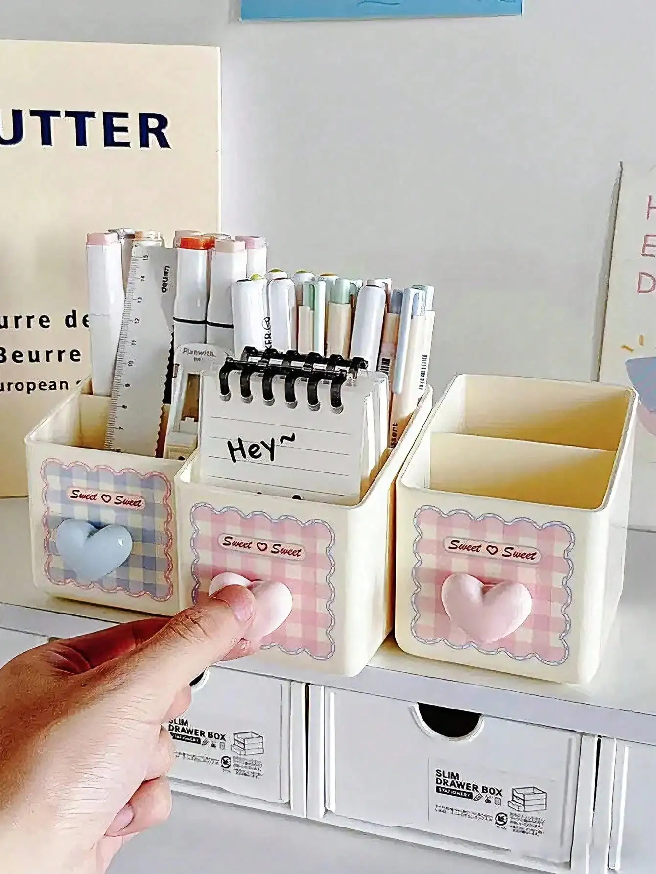 1pc Desktop Stationery Storage - Stationery Office And School Supply Stores ulasan dan harga