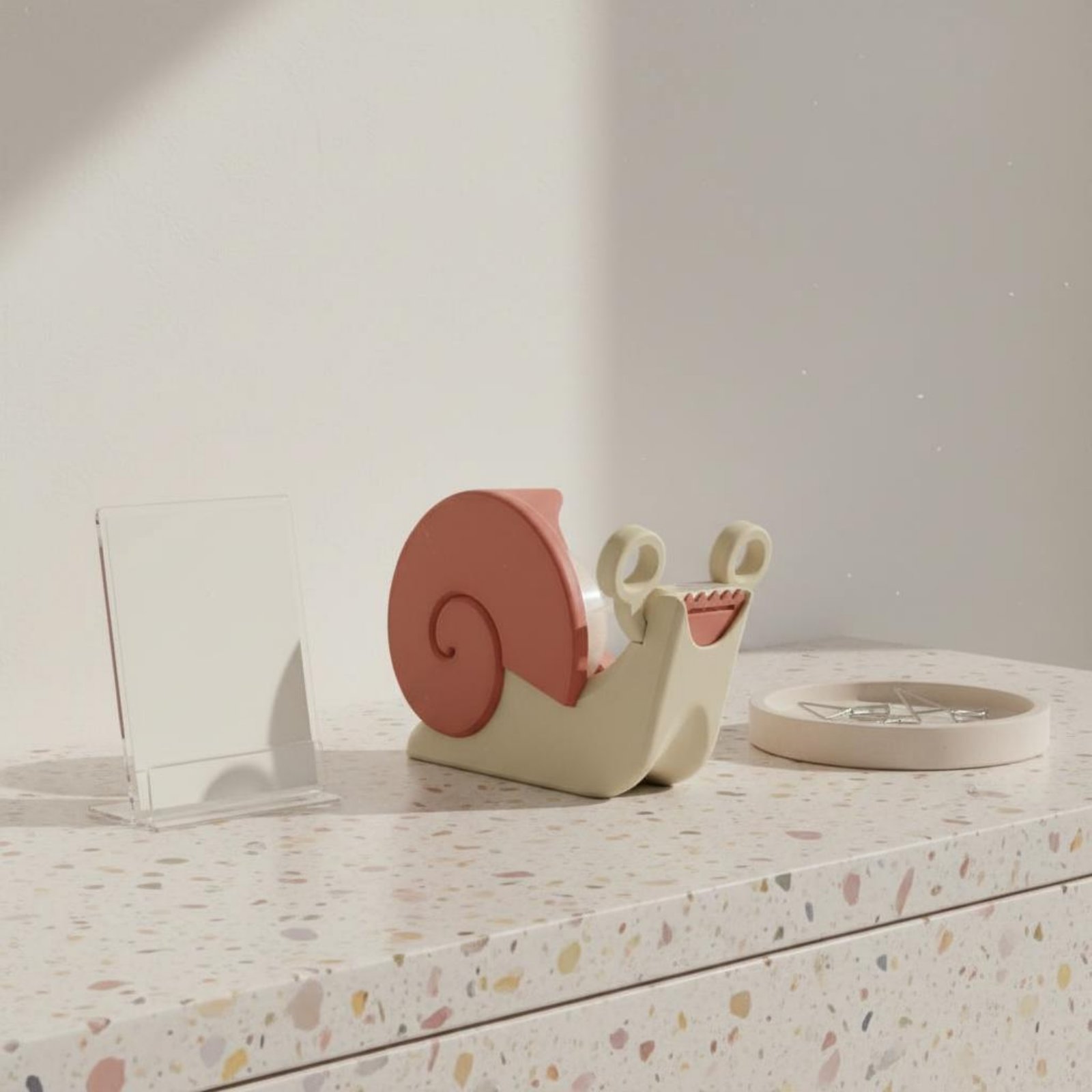 Snail-Shaped Tape Dispenser Pi - Office Stationery And Supply ulasan dan harga