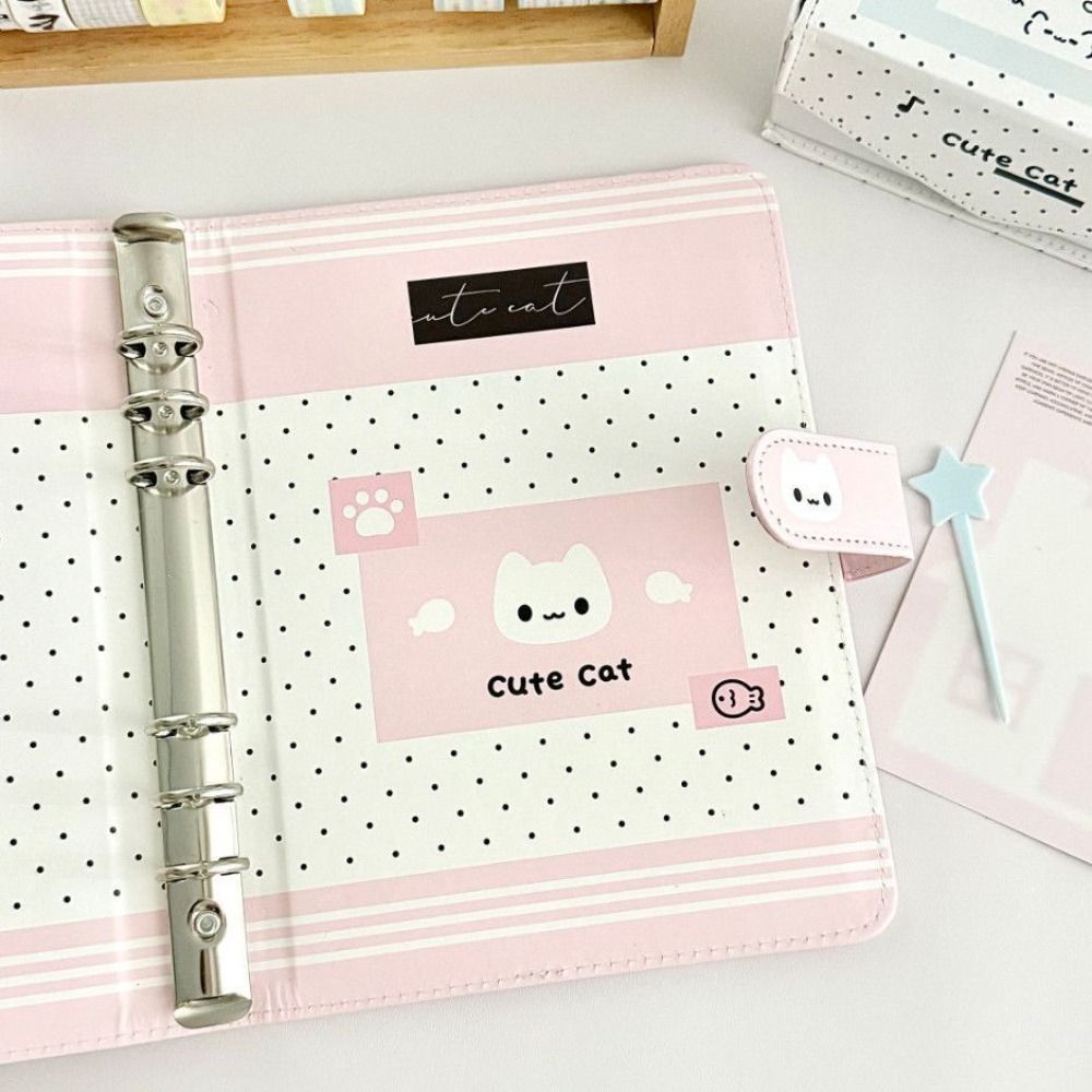 Kawaii A5 Loose-leaf Notebook  - Notebook Dotted A5 ulasan dan harga