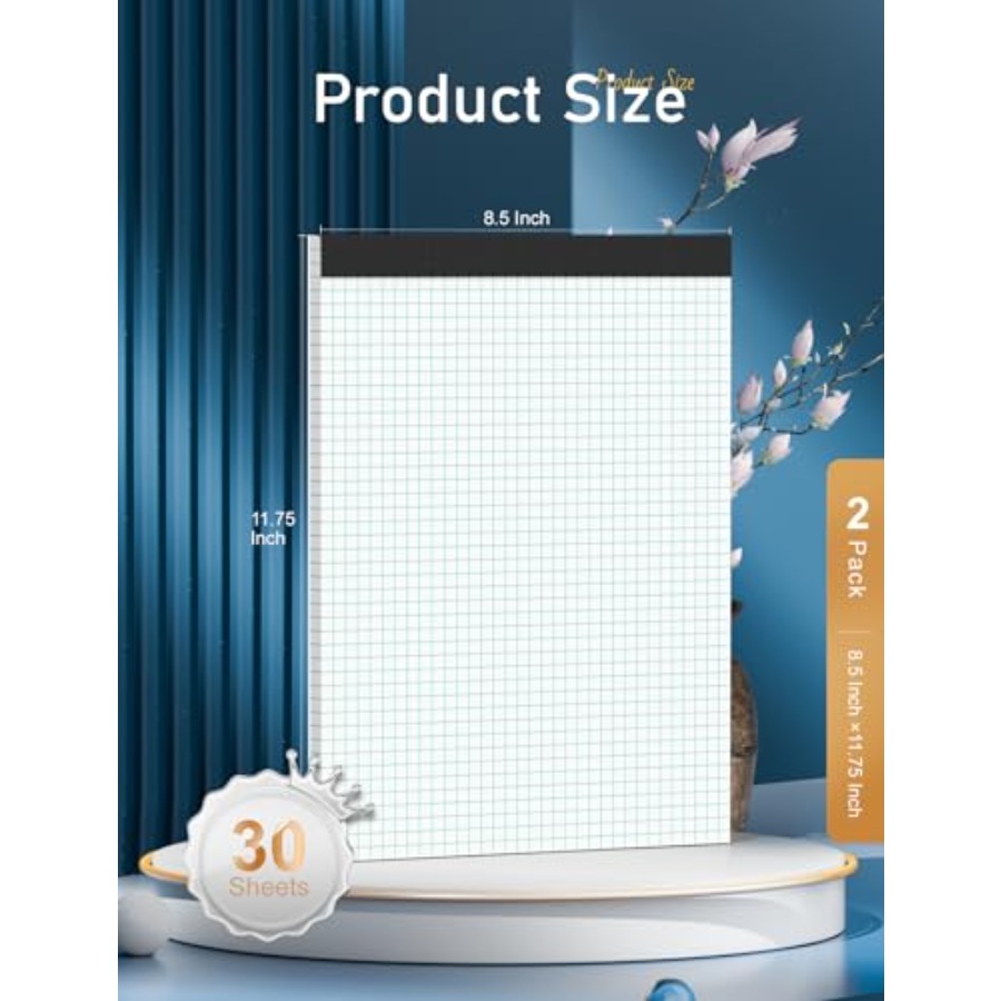 Graph Paper Pad 11, 2 Pack, 44 - Graph Paper Pad ulasan dan harga