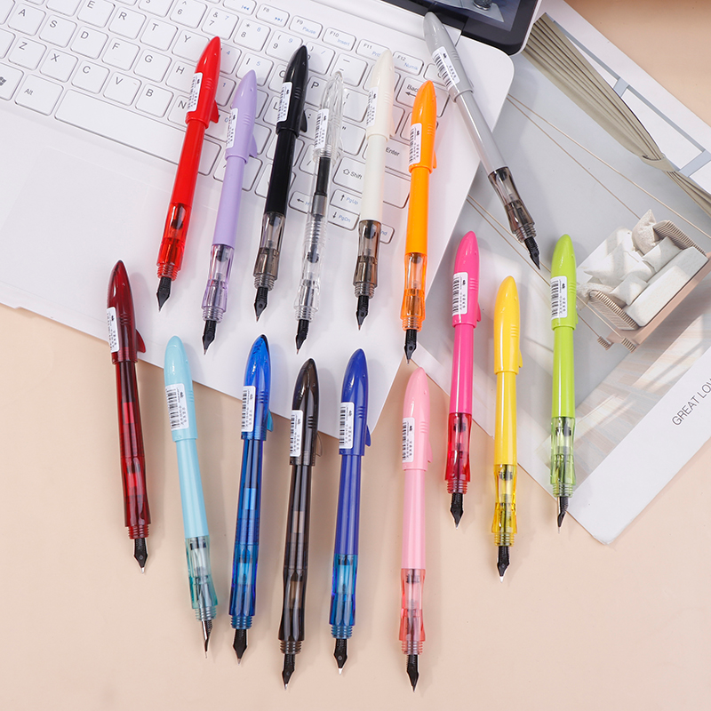 Plastic Fountain Pens 0.5mm F  - Fountain Pen Ink ulasan dan harga