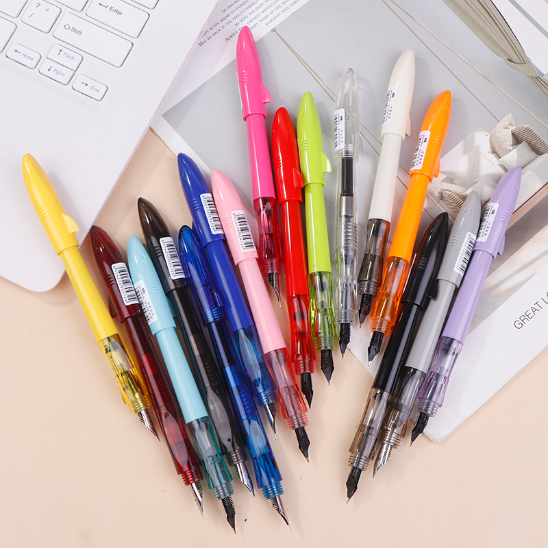 Plastic Fountain Pens 0.5mm F  - Fountain Pen Ink ulasan dan harga