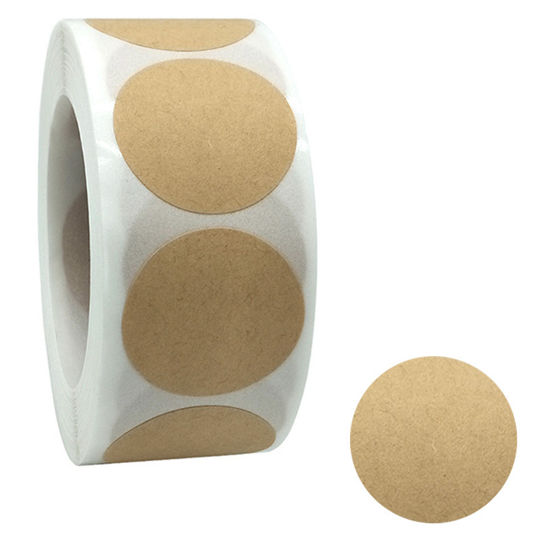 500Pcs Kraft Paper Stickers Ro - Letter Envelope Kraft ulasan dan harga