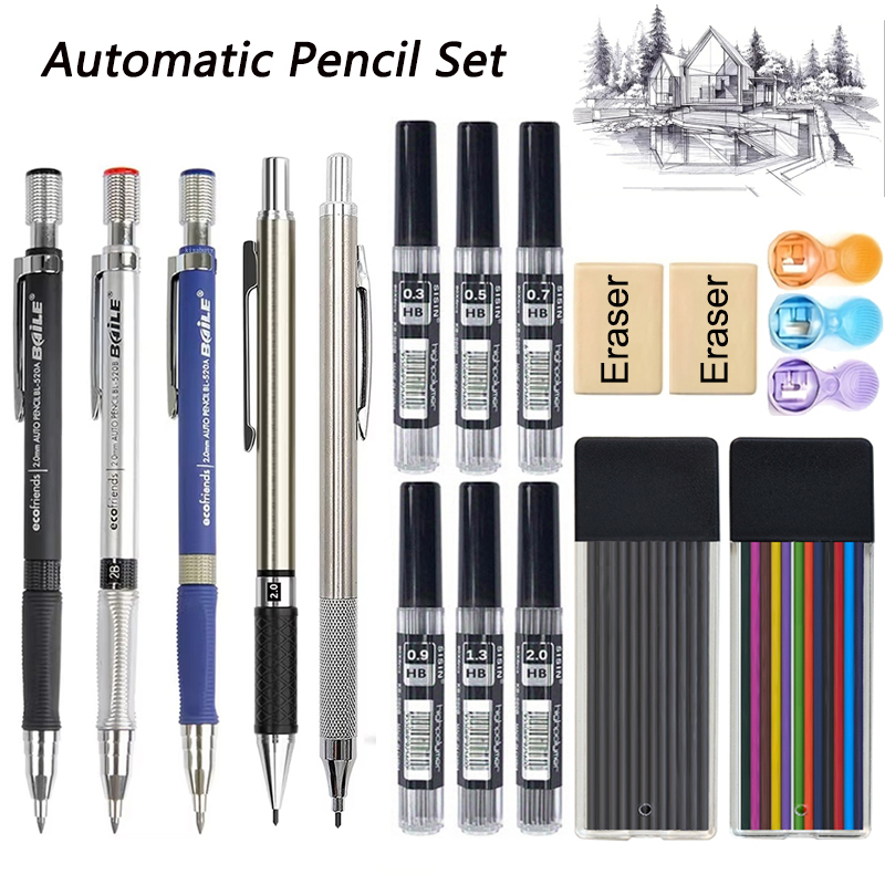 Anti Slip Mechanical Pencil Se - Mechanical Pencil Lead ulasan dan harga