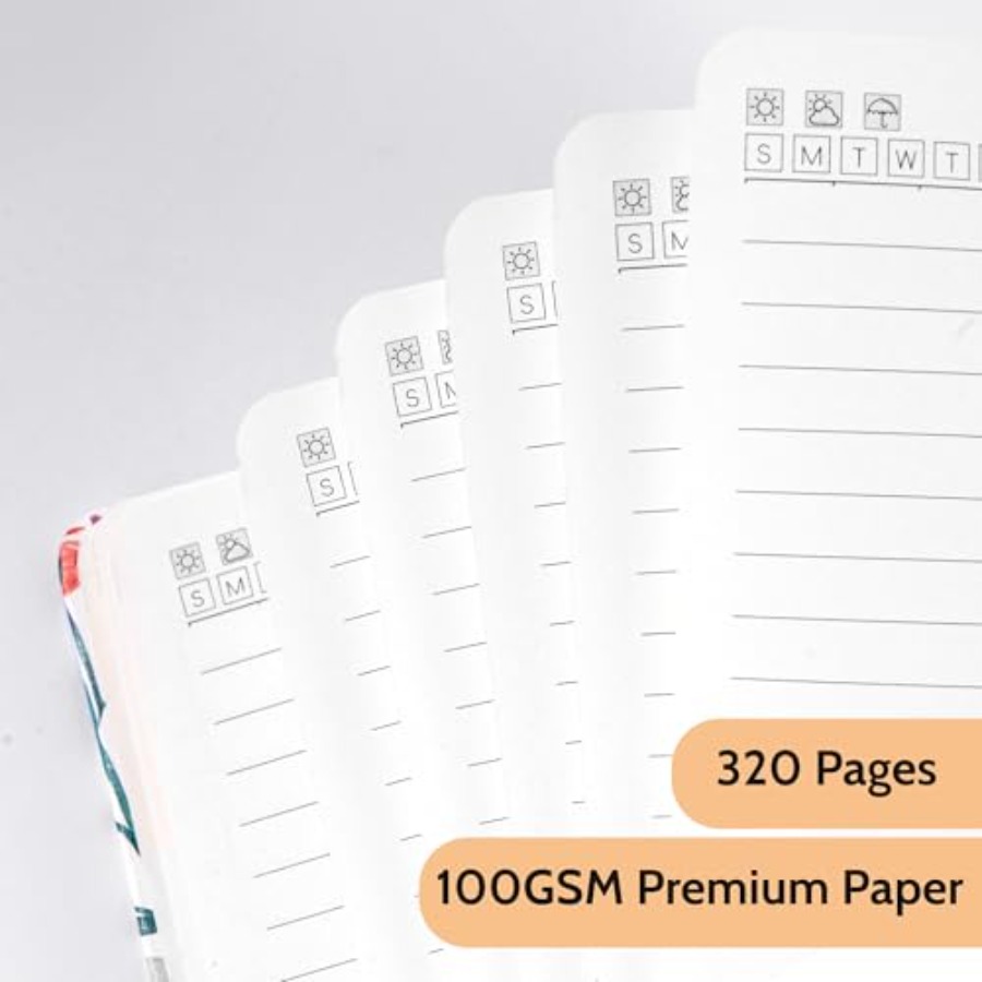 Floral Lined Journal for Women - Journal Leather Hardcover ulasan dan harga