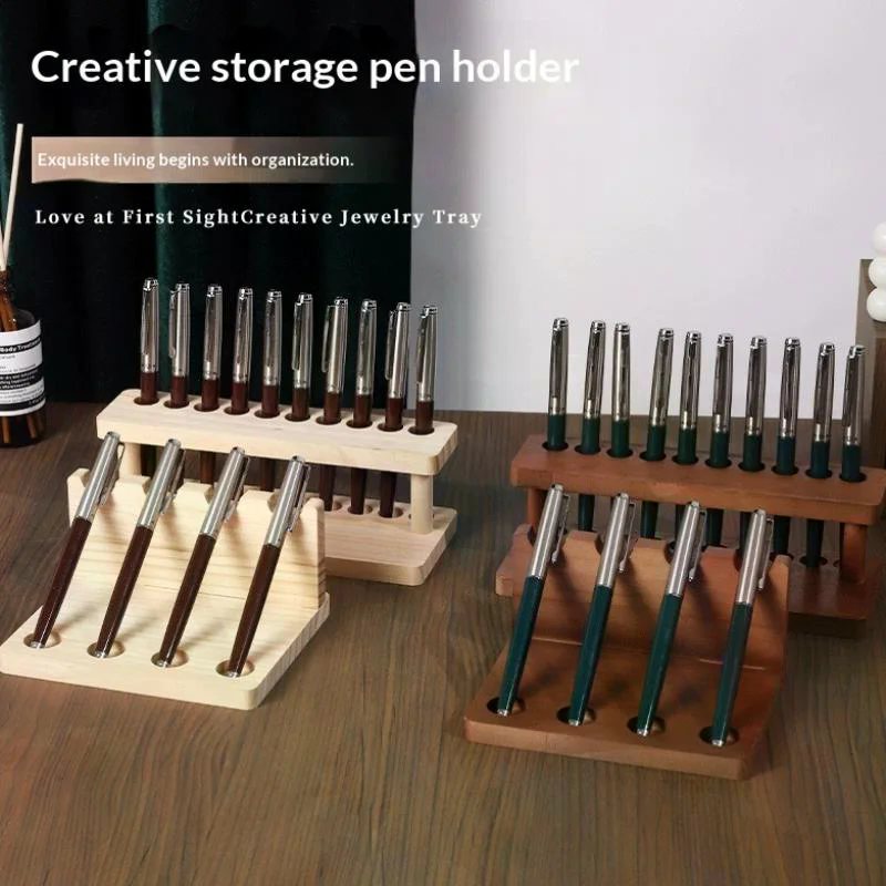 Walnut Wood Test Tube Rack Mul - Office Stationery And Supply ulasan dan harga