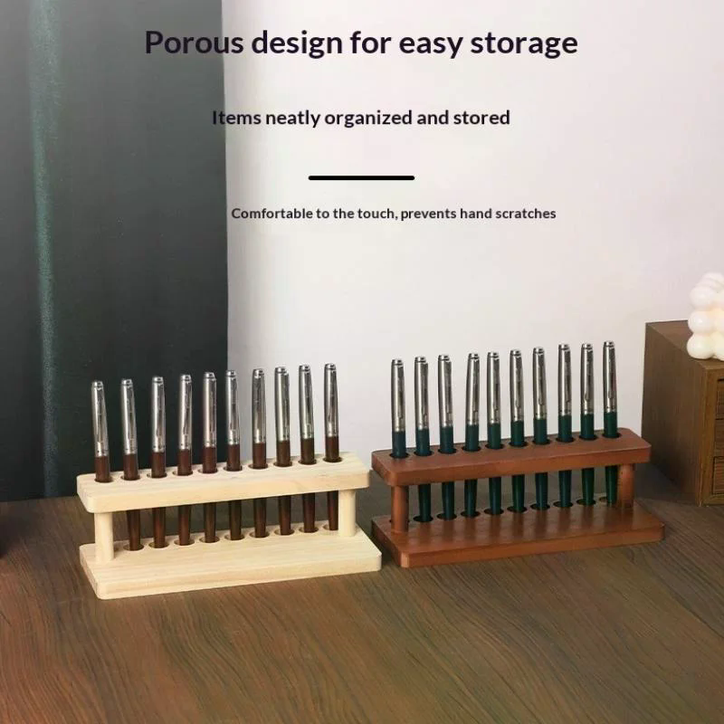Walnut Wood Test Tube Rack Mul - Office Stationery And Supply ulasan dan harga