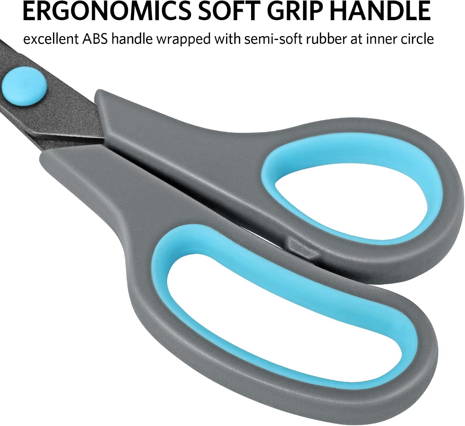 4-Pack All Purpose Scissors wi - Scissors Stainless Craft ulasan dan harga