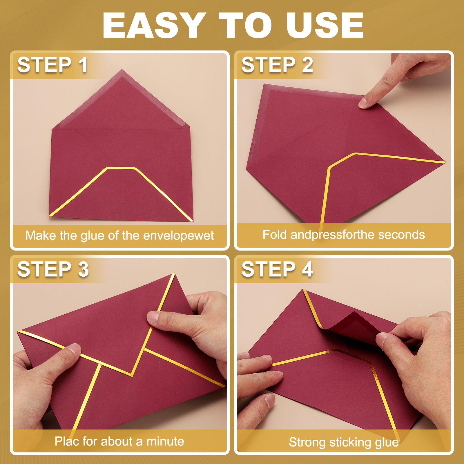 50/100Pcs A6 Envelopes 4x6 Car - Letter Envelope Kraft ulasan dan harga