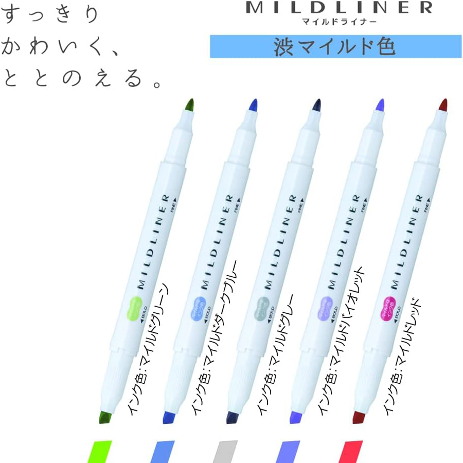 Japan ZEBRA Highlighter Pen Ne - Highlighter Set Pastel ulasan dan harga