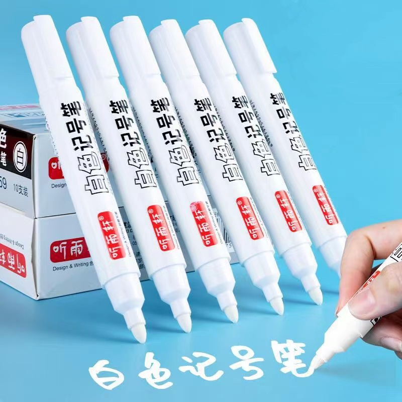 3/5/7Pcs/Set For Metal White M - Gel Ink Pen Set ulasan dan harga