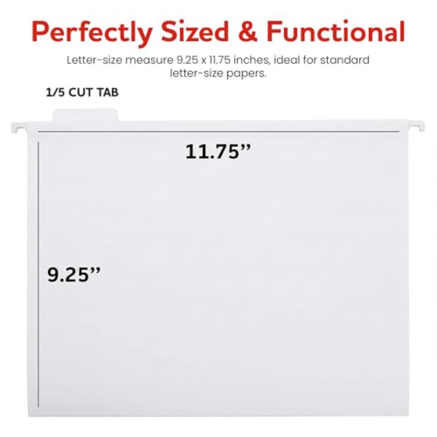 Hanging File Folders 8 Pack, L - File Folder Hanging ulasan dan harga