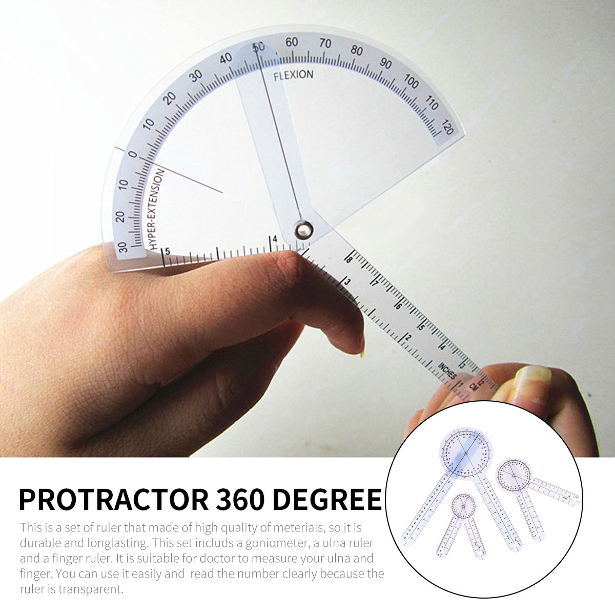 1Set Ruler Set Transparent Pla - Ruler Set Transparent ulasan dan harga