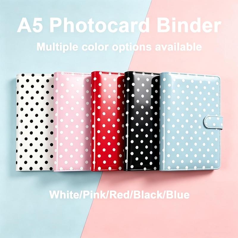 A5 Colorful Retro Red Sliver B - Notebook Dotted A5 ulasan dan harga