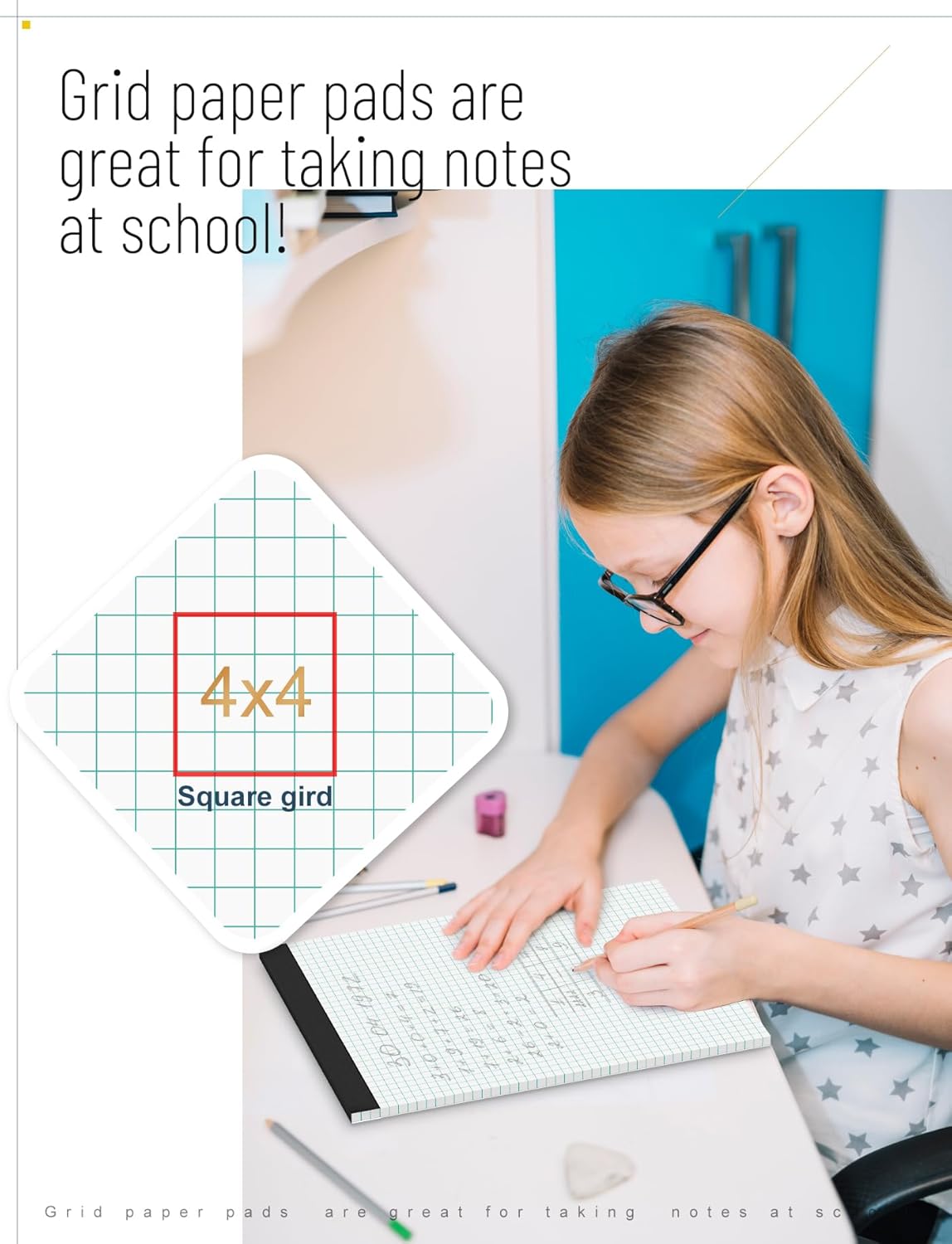 Graph Paper Pads 8.5 x 11, 8 P - Graph Paper Pad ulasan dan harga