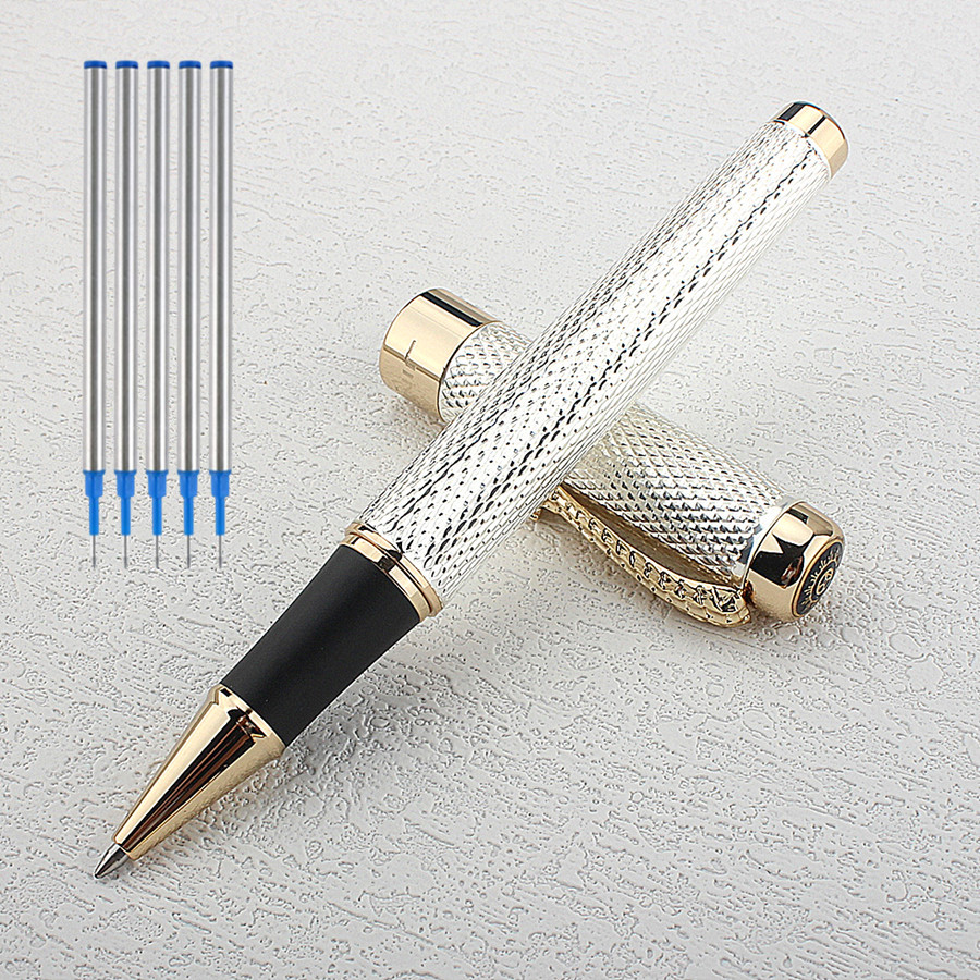 Jinhao 1200 Gold/Silver Metal  - Stationery Supply Business ulasan dan harga