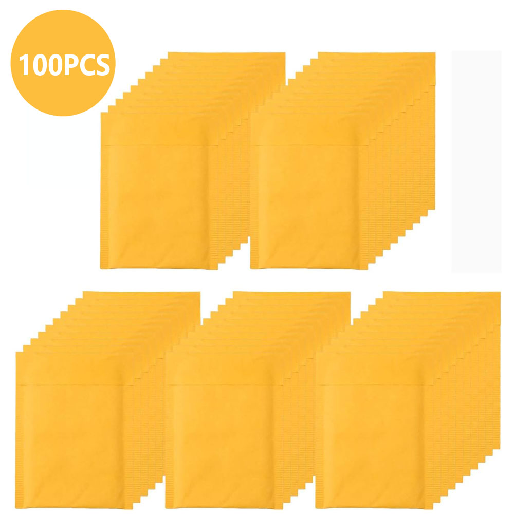 100pcs Bubble Envelope Sending - Letter Envelope Kraft ulasan dan harga