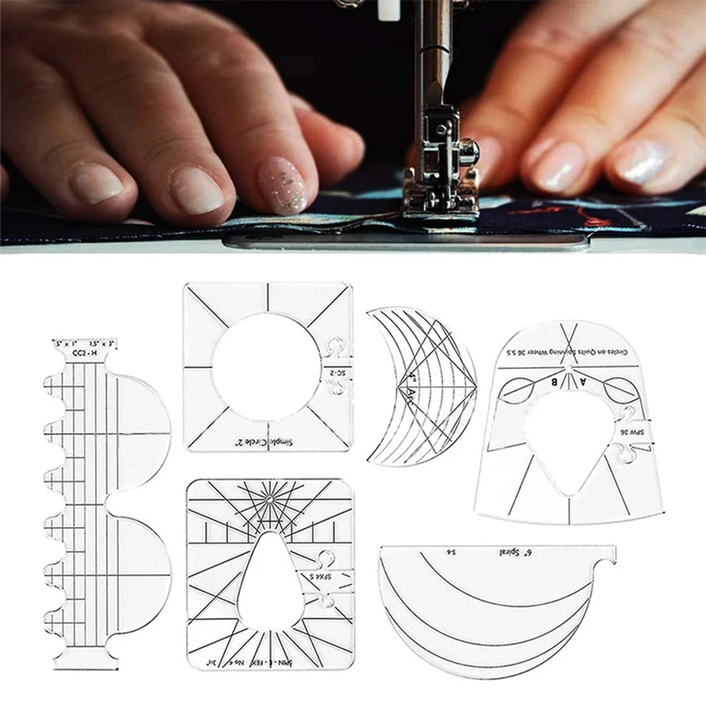 Patchwork Ruler Multifunction  - Ruler Set Transparent ulasan dan harga