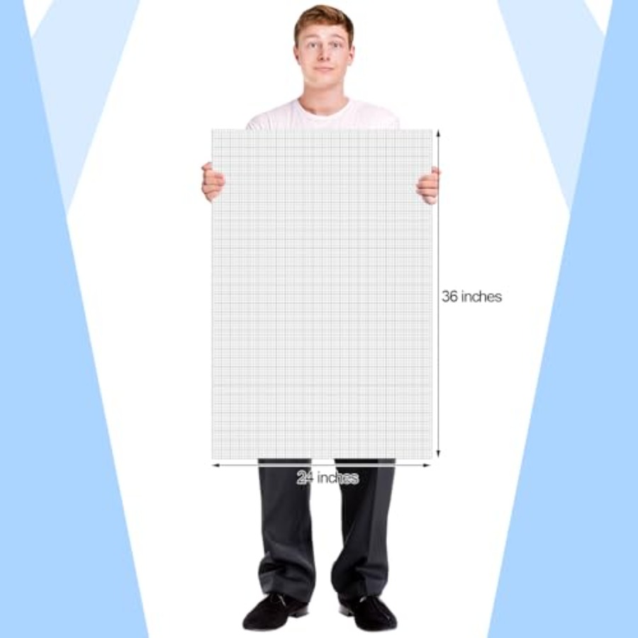 25 Sheet Graph Paper Pad Large - Graph Paper Pad ulasan dan harga