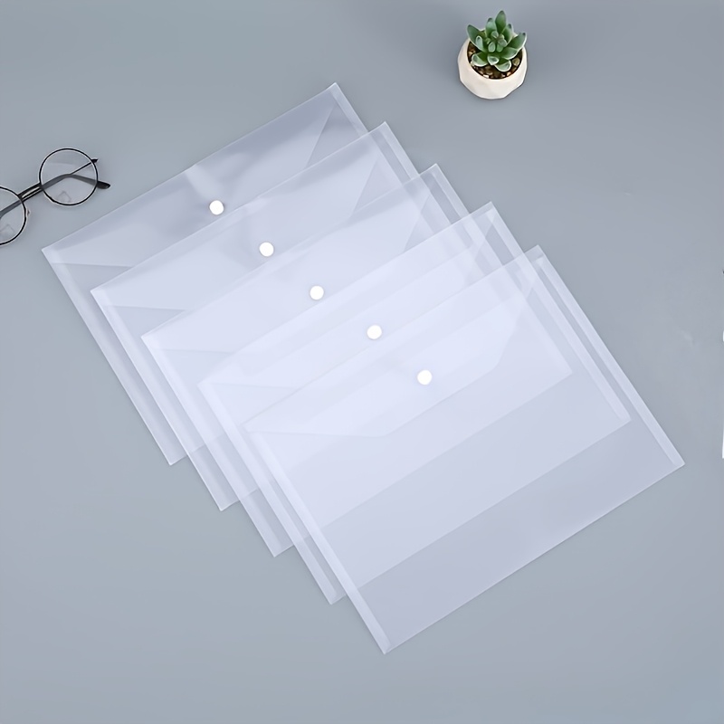 10pcs Transparent A4 Folders C - Office Stationery And Supply ulasan dan harga